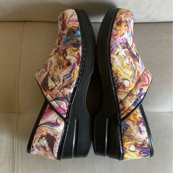 Sanita Swirl Pattern Clogs Size EU 38 US 7 - Picture 2 of 9